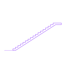 Buildings Stairs Types Straight Stairs Icon Svg Vector, Free Vectors File